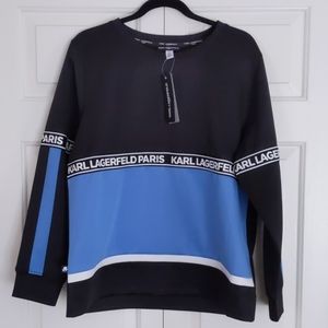 Karl Lagerfeld Sweatshirt Womens Size L